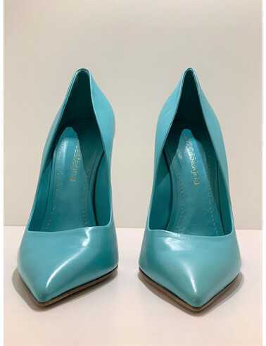 Giorgia – Pump in Nappa Leather, Turquoise
