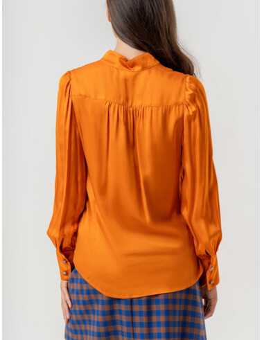 Camicia Manica Ampia – Camicia in Raso di Viscosa