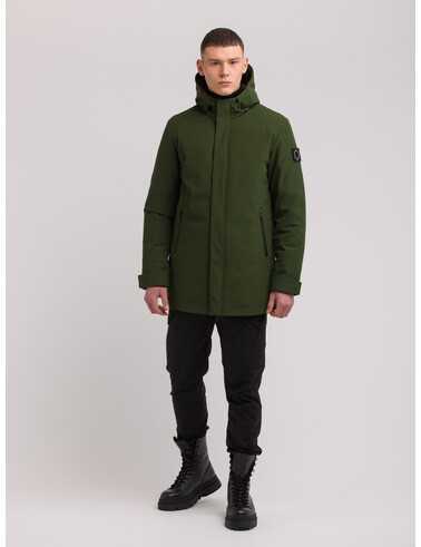 Technical Jacket XU3900 – Piumino in 88% Poliammide 12% Elastan, Imbottitura Piuma Vera 80/20, col. Black Forest