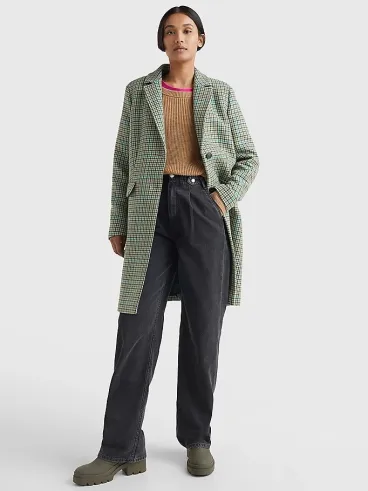 TOMMY HILFIGER Check Classics – Coat