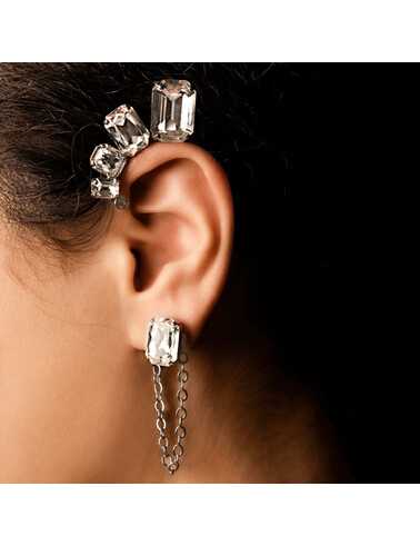Ear Cuff Luce | Orecchino col. argento
