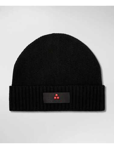 SILLI 04|Cappello in tricot misto lana nero