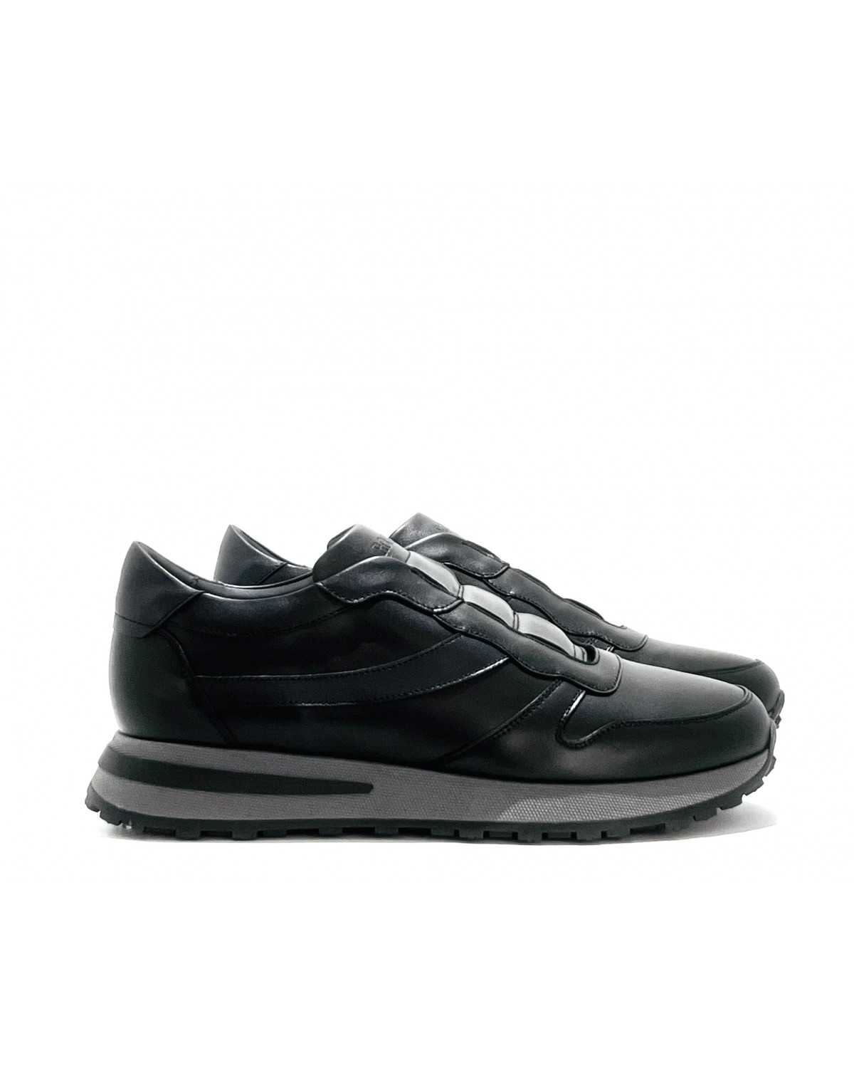 930 – Mocassino Slip-On in Pelle Polo, col. Nero