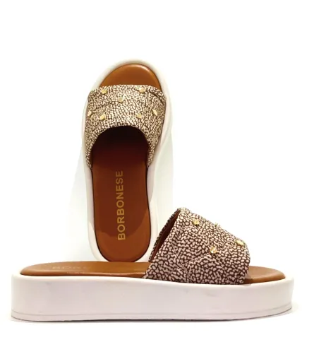 BORBONESE Sandalo Flat – Sandal