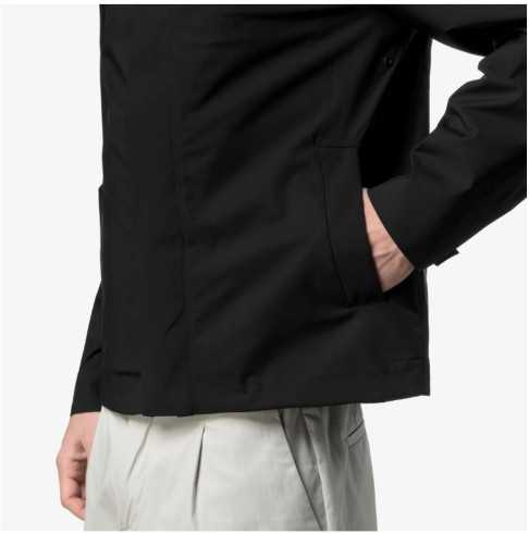Jacko Stretch 2L – Jacket in 76% Polyester, 24% Polyurethane, Black