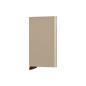 Cardprotector Poedercoat – Card Wallet in Anodized Aluminum with Powder Coating Finish, Plastic and Stainless Steel, Desert