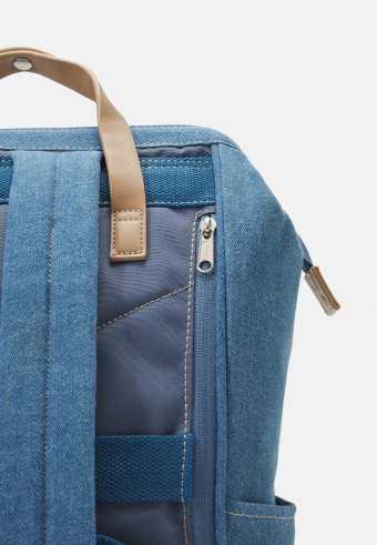 Second Hand Zaino – Zaino in Tessuto Resistente, col. Blu