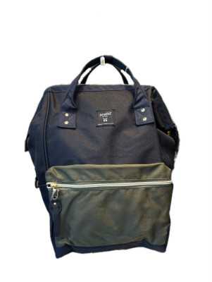  MulpacGear – Zaino in Tessuto Oxford Impermeabile e Fodera in Poliestere Col. Blu, Nero e Verde - anello 