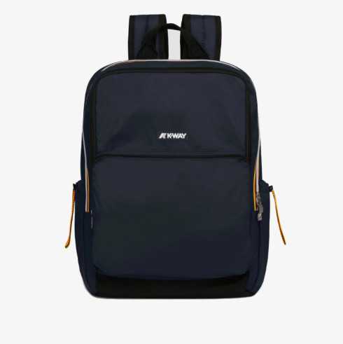 GIZY – Zaino in Nylon Ripstop (esterno), Poliestere (fodera), col. Blue Depth