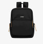 GIZY – Zaino in Nylon Ripstop (esterno), Poliestere (fodera), col. Black Pure
