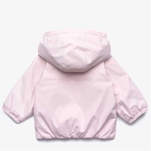 Giacca E. Jack Twill Soft Beaver / Giacche Bambino Unisex Corte Col. Pink Sallow - Grey Warm / K-WAY