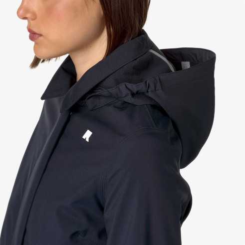Mathy Bonded – Giacca in Nylon Stretch Bonded 3 Strati, col. Blue Depth